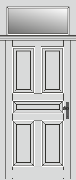 Haustür "Badow 1" OL01